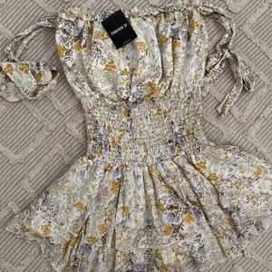 Floral Forever 21 Romper